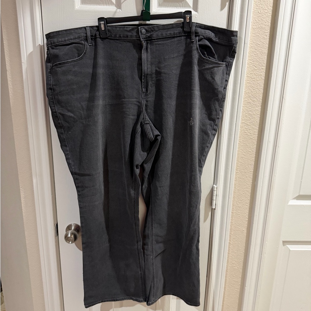 New Old Navy Women’s Plus Size 26 Mid Rise WOW Bootcut Black Jeans